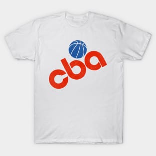 Defunct CBA Basketball League T-Shirt